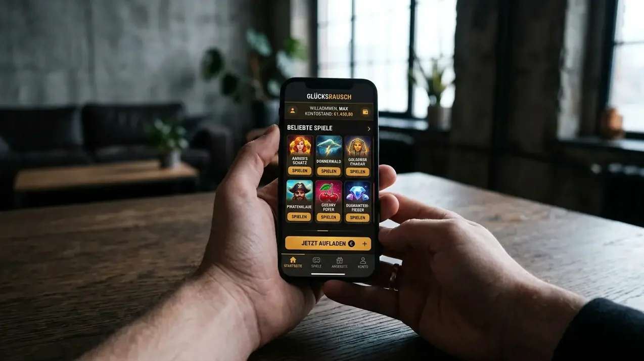 Wild Fortune im Browser auf dem Handy